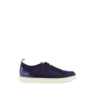 Santoni Sneakers, male, Blue, Size: 12 US Montecarlo Sneakers