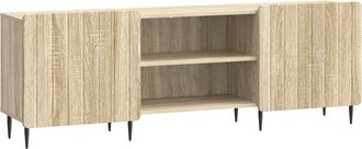 vidaXL Mueble De Tv Roble Sonoma 150 X 31 X 52 Cm Madera De Ingenier&iacute;a Vidaxl