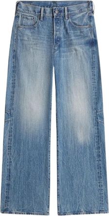 G-Star Straight Jeans - Dames - Regular Fit Jeans - Blauw - W25 L30 - Denim - Jeans