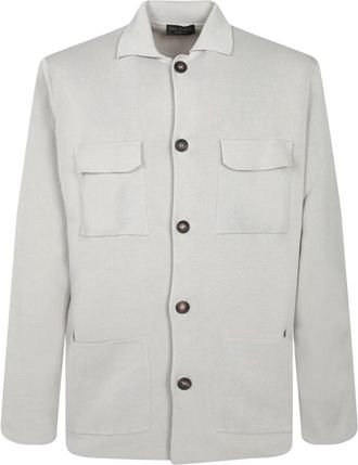 Dell'Oglio Field Jacket - Heren - Zomerjassen - Grijs - 2XL - Jassen