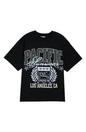 PacSun Crest Cotton Graphic T-Shirt in Black at Nordstrom, Size X-Large