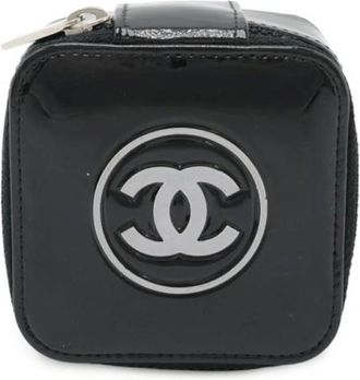 Chanel Pre-owned Clutches, female, Black, Size: ONE SIZE Pre-owned Fabric chanel-bags