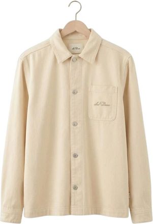 Les Deux Heren, Overhemden, Beige, Maat: L