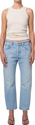 Citizens Of Humanity Winslow Cropped Boyfriend Jeans In Blaire