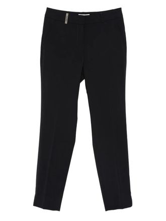 PESERICO Broek met plooi - Blauw