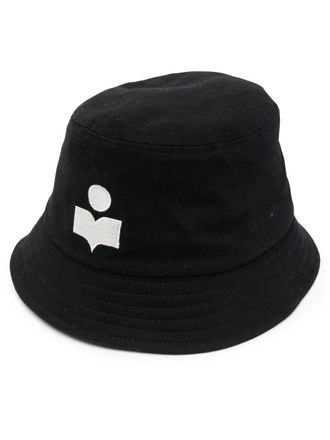 Isabel Marant Haley bucket hat - women - Cotton/Cotton - 57 - Black