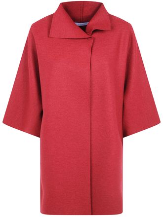 Harris Wharf London Coat Main Feature Kimono Mantle