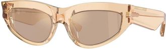 Burberry BE4425U 40635A Womens Sunglasses Brown Size 55