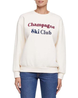 Wildfox Champ Ski Charlie Oversized Fit Sweatshirt