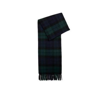 Barbour Bufanda de cuadros New Check - Accessories - Hombre - Azul - ONE SIZE