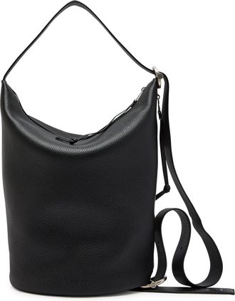 Loewe Loop Medium Grained Leather Bucket bag - Black - One Size