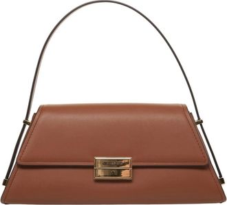 Michael Kors Handbags, female, Brown, Size: ONE SIZE Brown Shoulder Bag Ludlow