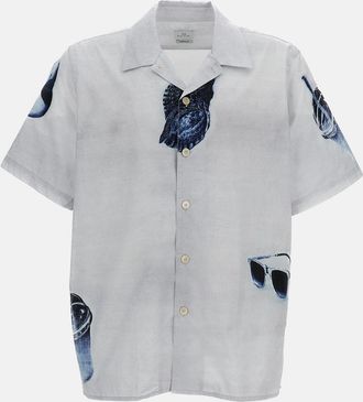 Paul Smith Camicia A Maniche Corte Con Stampa