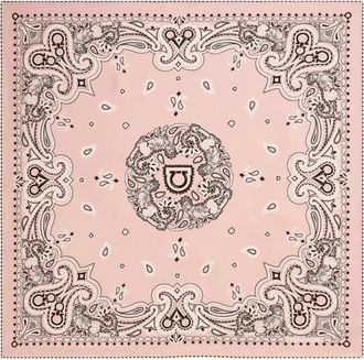 Ferragamo Paisley Zijden Sjaal - Dames - Zijden sjaals - Roze - ONE Size - Accessoires