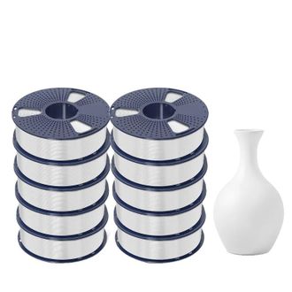 OEM Filamento 3d, Alta Fluidez, Ecol&oacute;gico, Pla-meta Blanco