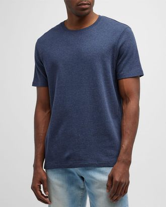 Frame Denim Mens Duo Fold Short Sleeve Tee