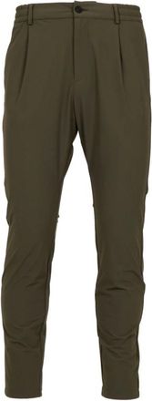Cruna Mitte Broek - Heren - Slim Fit Broeken - Groen - S - Leer - Broeken