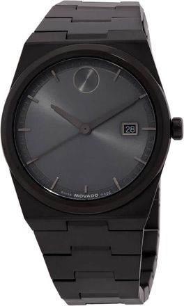 Movado BOLD Quest Quartz Black Dial Mens Watch 3601224