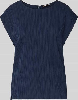 Freequent Blusentop mit Strukturmuster Modell Grsvalse in Marine, Gr&ouml;&szlig;e XXL
