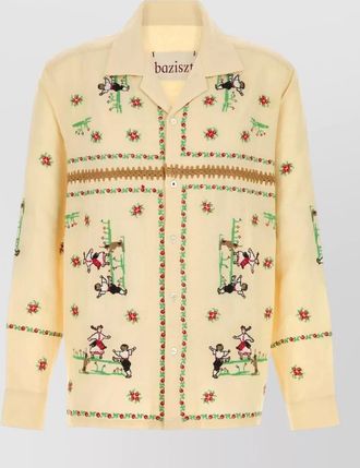 Baziszt cotton blend shirt