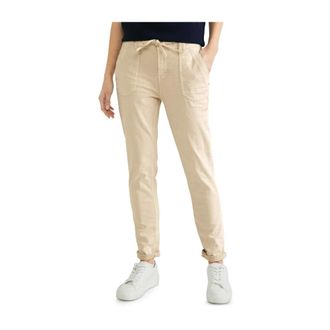 Street One Dames, Broeken, Beige, Maat: W31