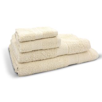 Lewis's Salisbury Towels - Cream - Sheet Towel | TJ Hughes