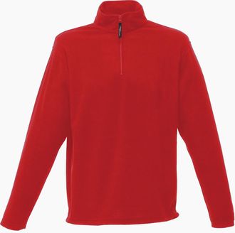 Regatta Mens Regatta Mens 170 Series Anti-pill Zip Neck Micro Fleece - Red - Size: 36