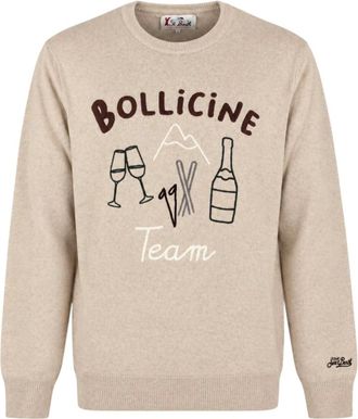 MC2 Saint Barth Maglione Heron in cashmere - - Sweatshirts & Hoodies - Uomo - Beige - L