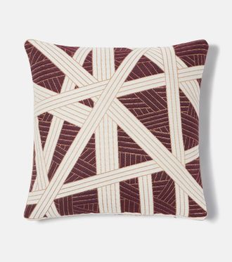 Missoni Nastri cotton-blend cushion