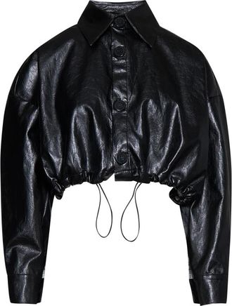 Silvian Heach Short Button Jacket - Dames - Zomerjassen - Zwart - XS - Jassen