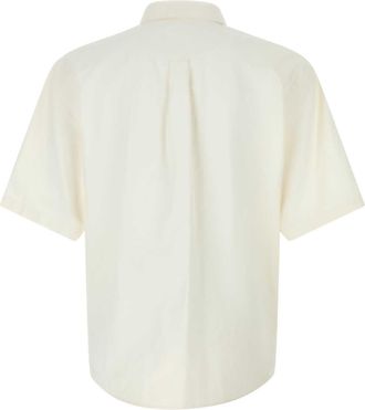Dsquared2 Mens Short Shirt White Linen
