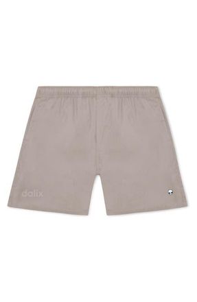 Dalix Mens Lil Alien Midweight Beach Short in Mushroom at Nordstrom, Size Xx-Large