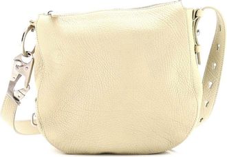 Burberry Green Sheep Leather Knight Shoulder Bag Small (Authentic Pre-Loved)