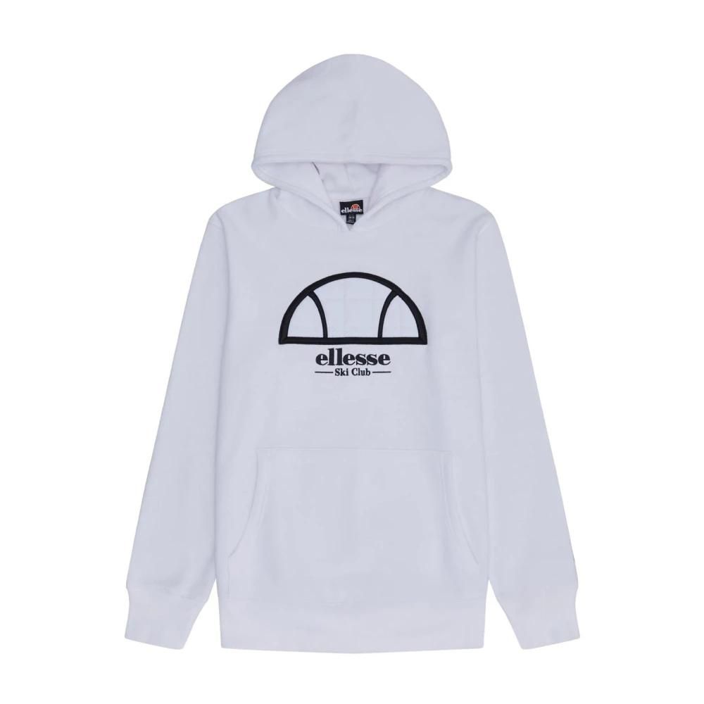 Ellesse Ehm919co3 Sweatshirt à Capuche Homme - Logo Imprimé - Gris