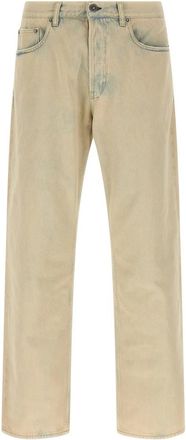 Golden Goose Skate Bleach Laguna Wash Jeans - Heren - Regular Fit Jeans - Beige - W34 - Katoen - Jeans