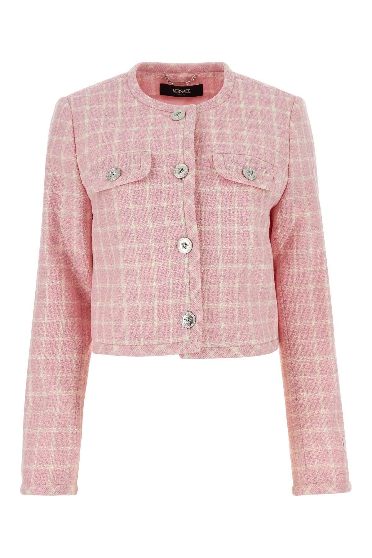 Versace Multicolor tweed blazer from $1,549.00 - on Stylight