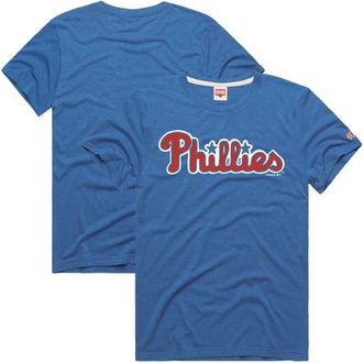 Homage Mens Homage Royal Philadelphia Phillies Hyper Local Tri-Blend T-Shirt at Nordstrom, Size X-Large