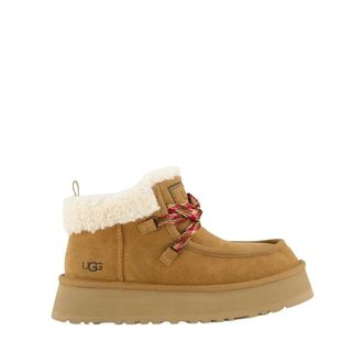UGG Winter Boots, female, Beige, 3 UK, Cabin Cuff Chestnut Boots