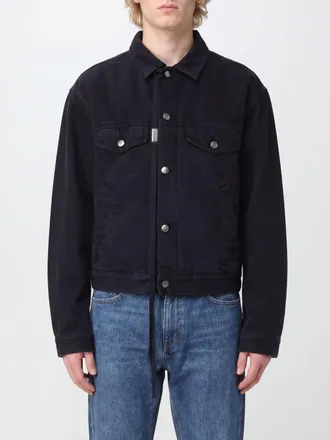 Ann Demeulemeester Cotton Denim Jacket with Patch Pockets