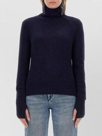 Isabel Marant odelle knit top high neck long sleeves