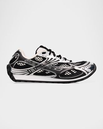 Bottega Veneta Men & apos;s Orbit Technical Fishnet Sneakers