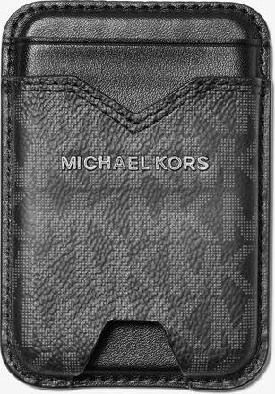 Michael Kors Hudson Signature Logo MagSafe Wallet