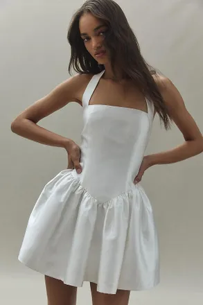 Mare Mare Drop-Waist Fit & Flare Mini Dress