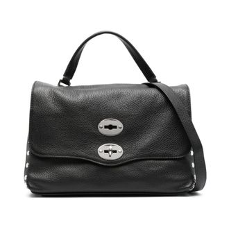 Zanellato Handbags, female, Black, Size: ONE SIZE Postina Daily Small