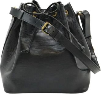 Louis Vuitton Pre-owned Bucket Bags, female, Black, Size: ONE SIZE Pre-owned Bucket Bag