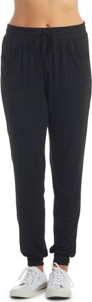 Everly Grey Carmen During & After Maternity/Nursing Jogger Pant in Black at Nordstrom, Size Small