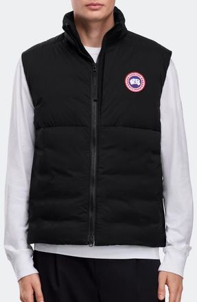 Canada Goose Lodge Packable 750 Fill Power Down Vest in Black - Noir at Nordstrom, Size X-Small