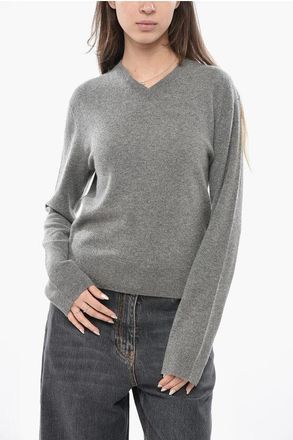 Toteme Pure Cashmere Sweater with V-Neck size Xs