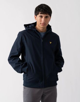 Lyle & Scott Mens Lyle & Scott Fleece Back Mens Softshell Jacket - Z271 Dark Navy - Size: 38/Regular