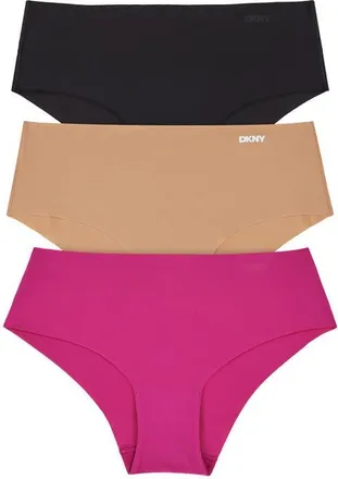 DKNY Litewear Cut Anywear 3-Pack Hipster Panties in Bkglwfusha at Nordstrom, Size X-Large